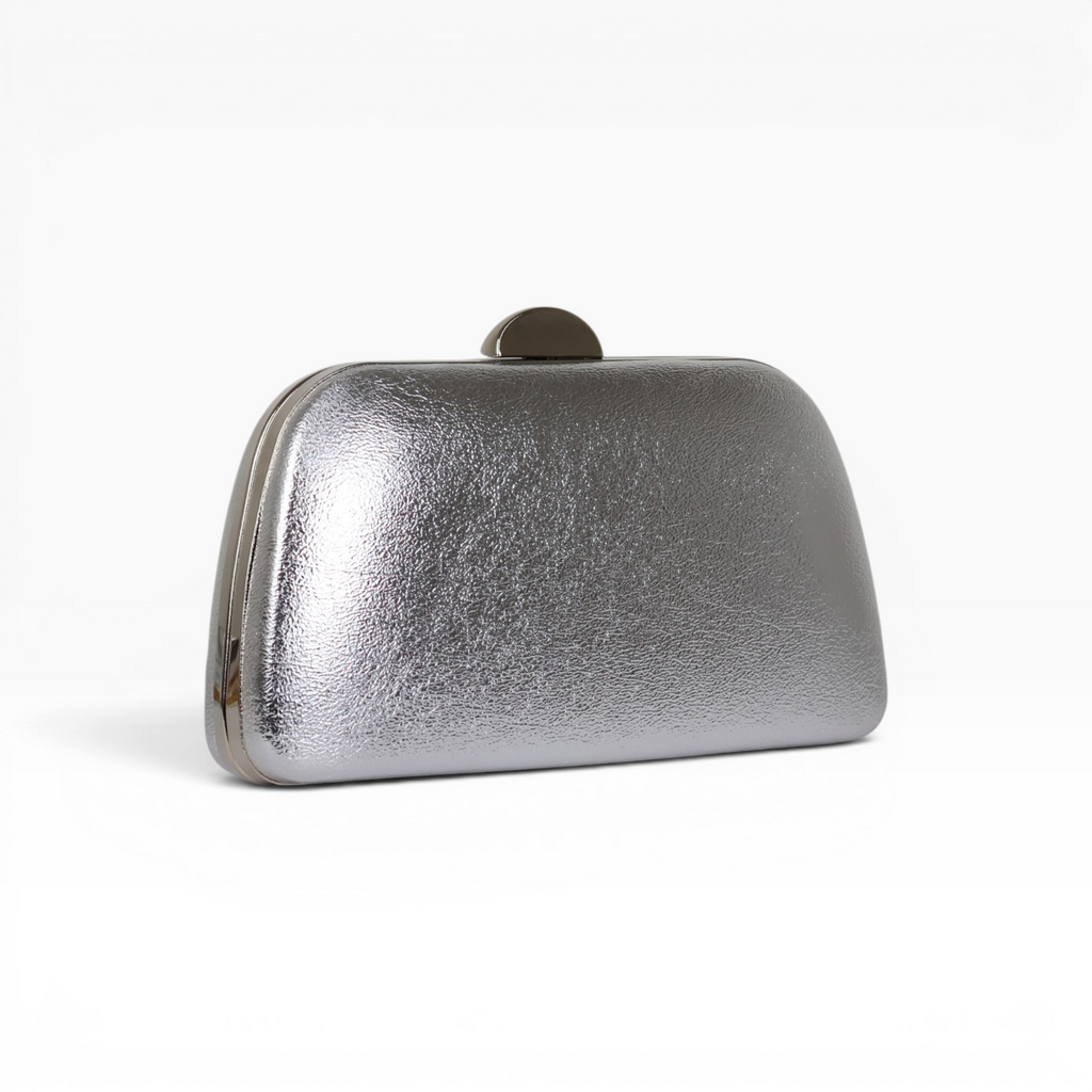 Bolsa Clutch Festa Prateada