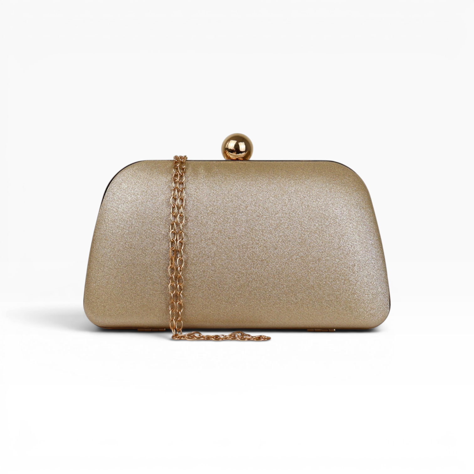 Bolsa Clutch Festa Dourada