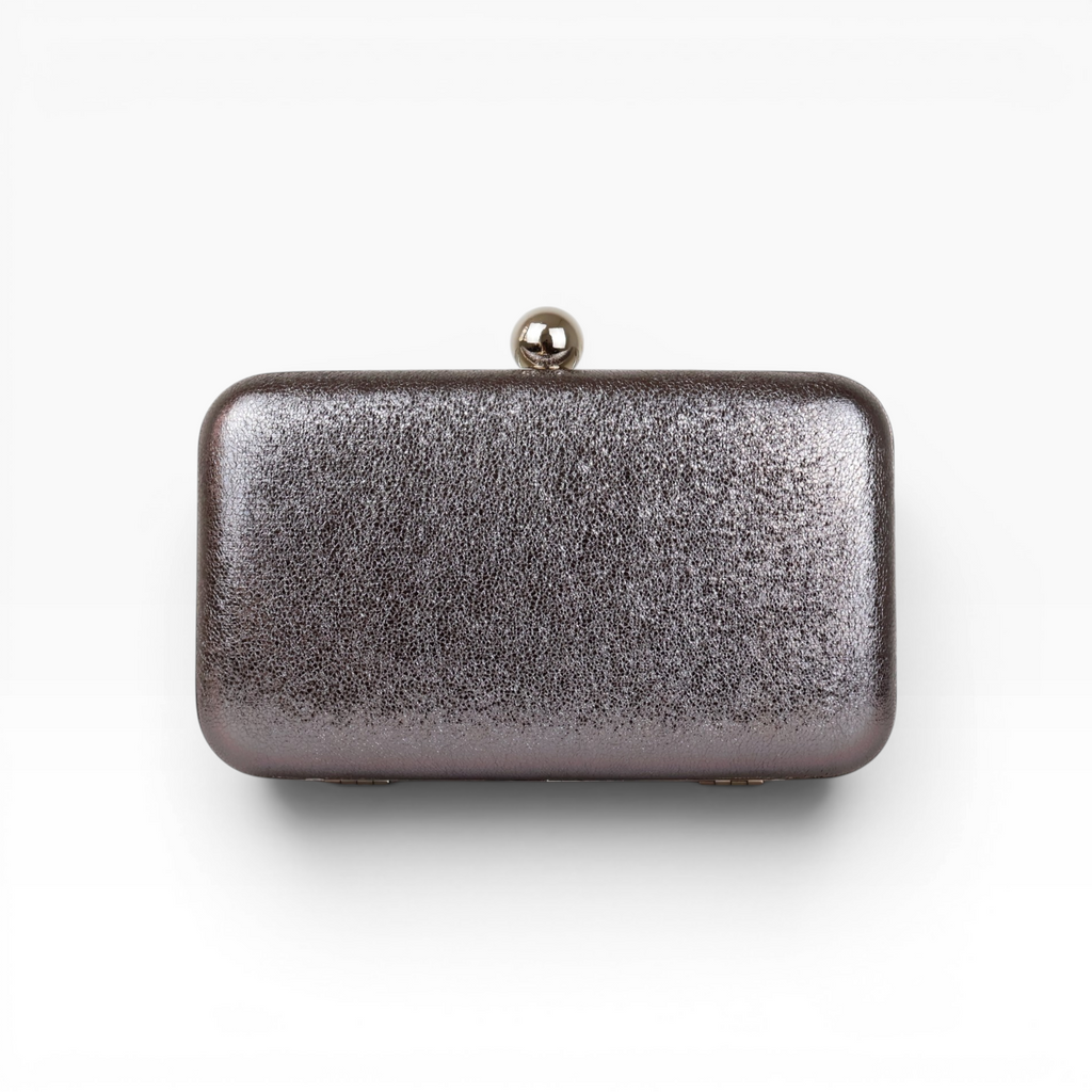 Bolsa Clutch Festa Prata Envelhecida