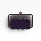 Bolsa Clutch Festa Prata Envelhecida