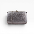Bolsa Clutch Festa Prata Envelhecida