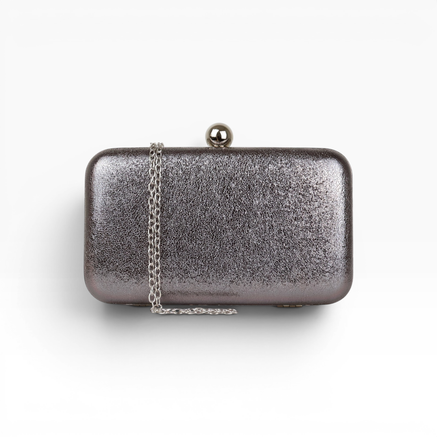 Bolsa Clutch Festa Prata Envelhecida