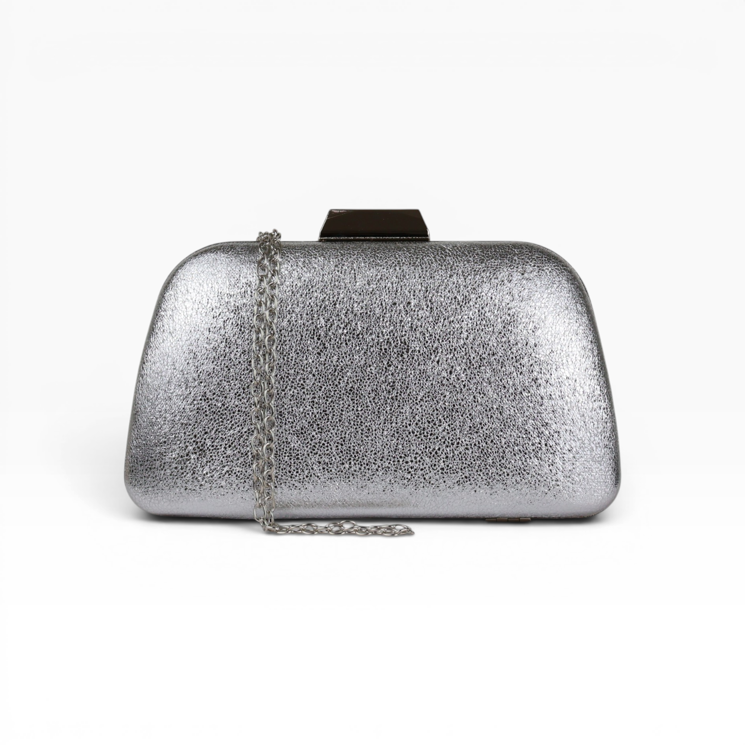 Bolsa Clutch Festa Prateada