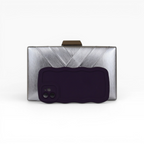 Bolsa Clutch Festa Prateada