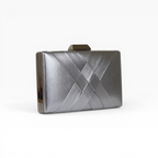 Bolsa Clutch Festa Prateada