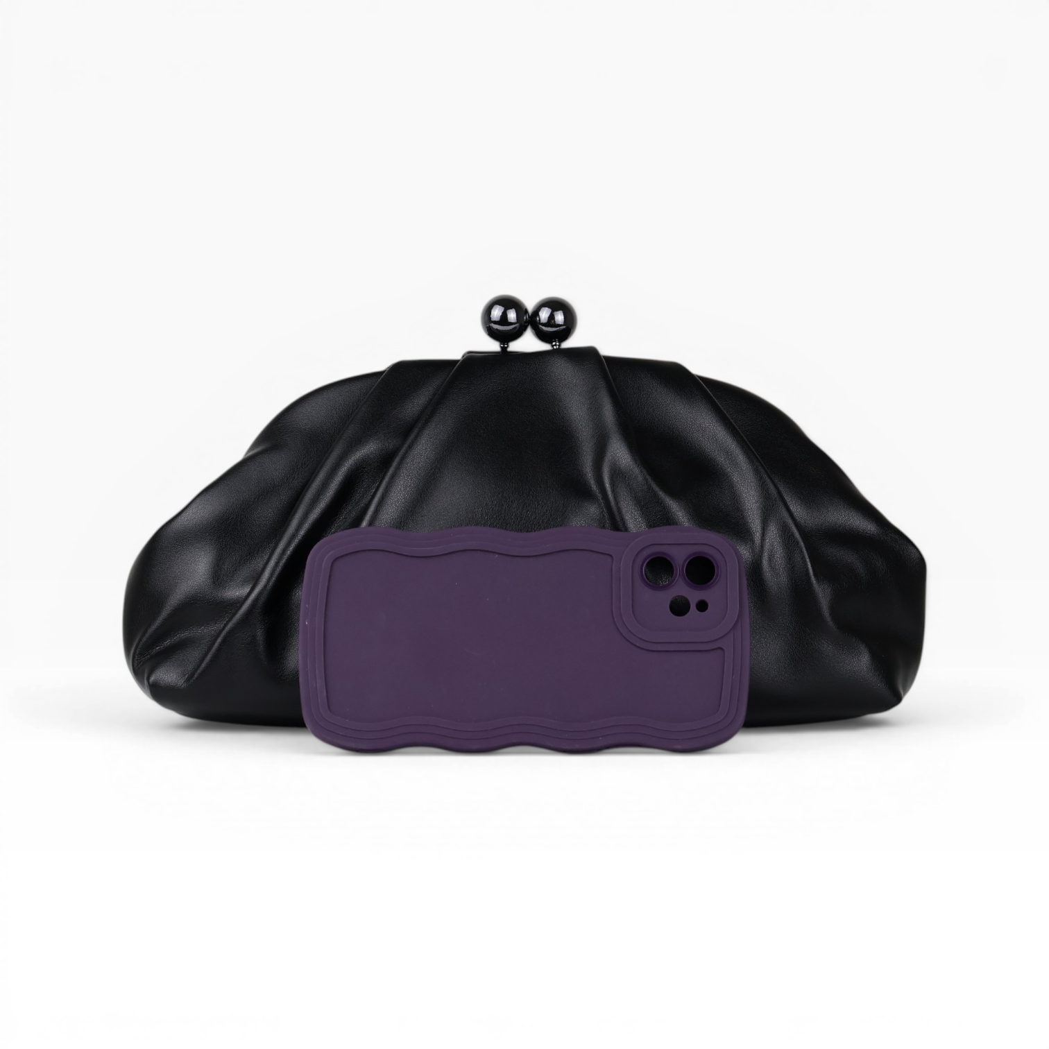 Bolsa Festa Pouch Courvin Preta