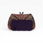Bolsa Festa Clutch Pedraria Strass Colorida