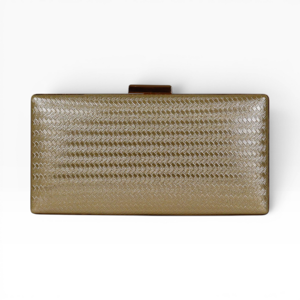 Bolsa Clutch Festa Dourada