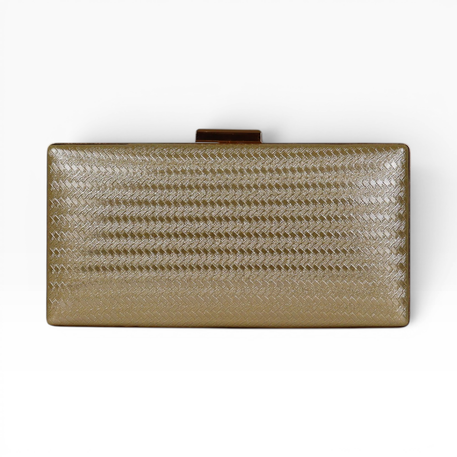 Bolsa Clutch Festa Dourada