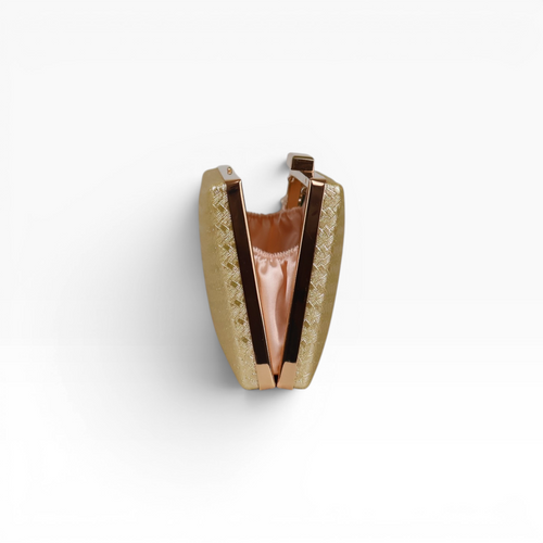 Bolsa Clutch Festa Dourada