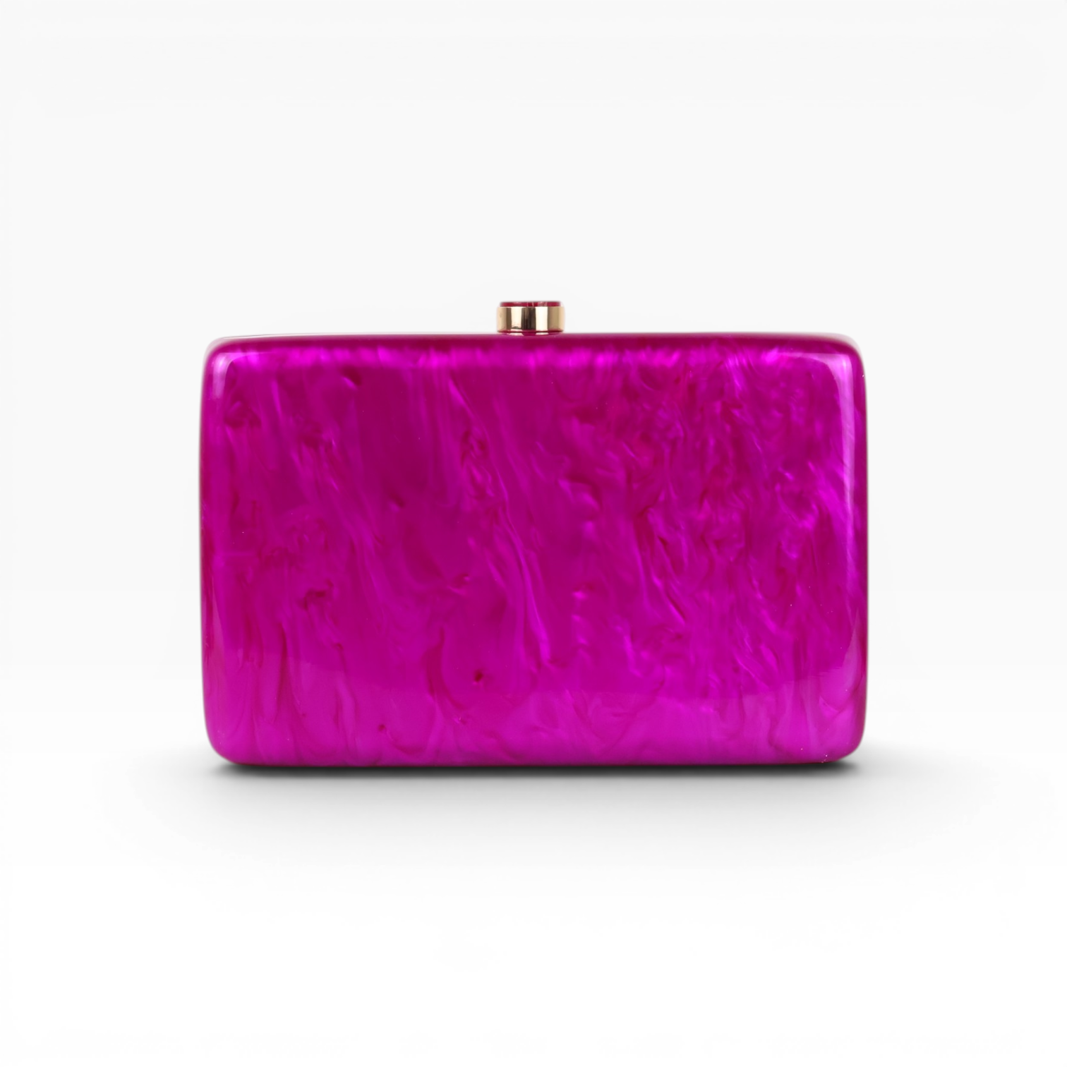 Bolsa de Festa Clutch Acrílico Fúcsia