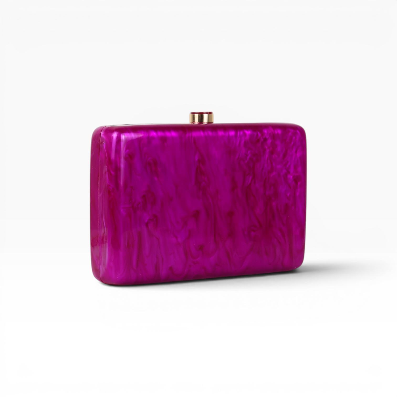 Bolsa de Festa Clutch Acrílico Fúcsia
