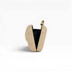 Bolsa Clutch Festa Palha Bege