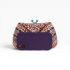 Bolsa Festa Clutch Pedraria Strass Colorida
