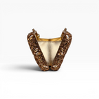Bolsa Festa Clutch Pedraria Strass Dourada