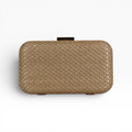 Bolsa Clutch Festa Palha Bege - ReUse