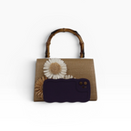 Bolsa de Mão Palha Bege