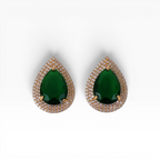 Brinco Verde - Semijoia
