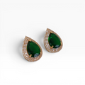 Brinco Verde - Semijoia