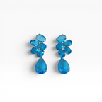 Brinco Azul - Semijoia