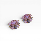 Brinco Roxo - Semijoia