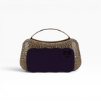 Bolsa de Mão Top Handle Strass Dourada