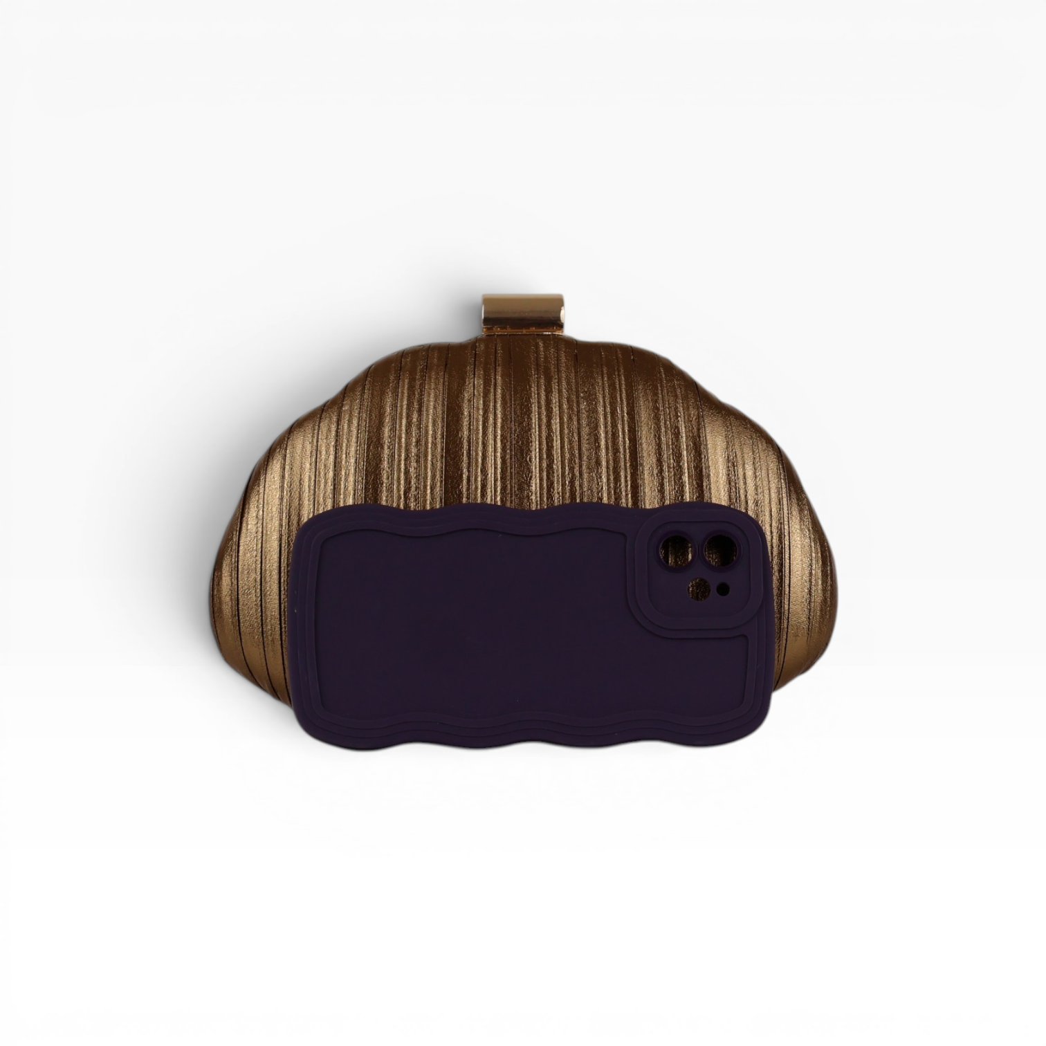 Bolsa Clutch Festa Ouro Velho