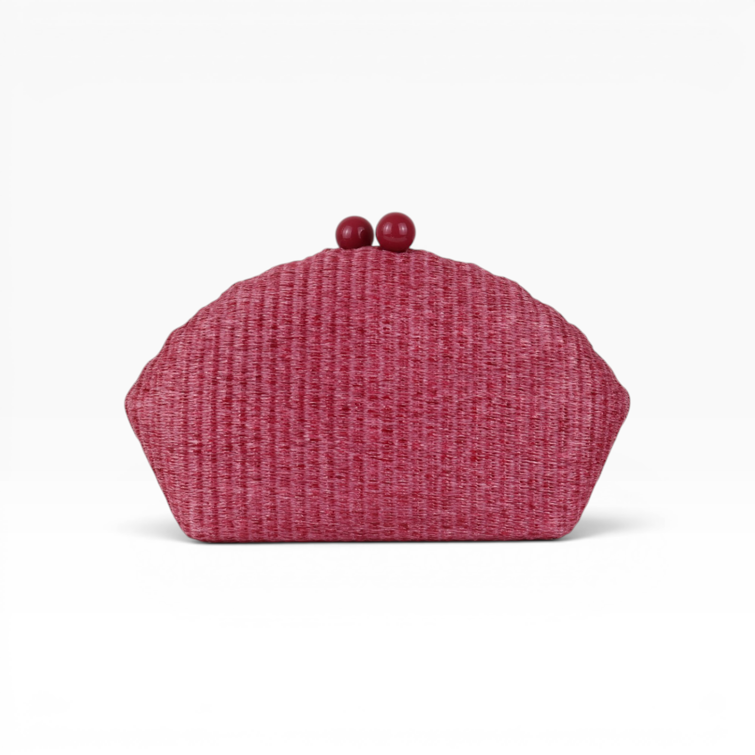 Bolsa de Festa Clutch Palha Marsala