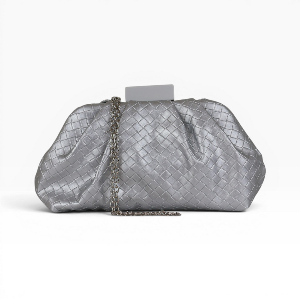 Bolsa Festa Pouch Prateada