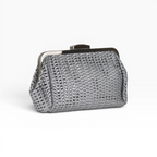Bolsa Pouch Trama Prata