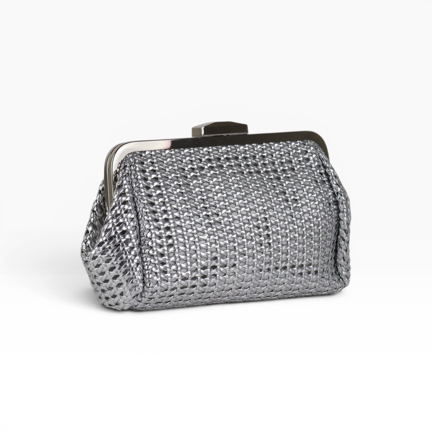 Bolsa Pouch Trama Prata