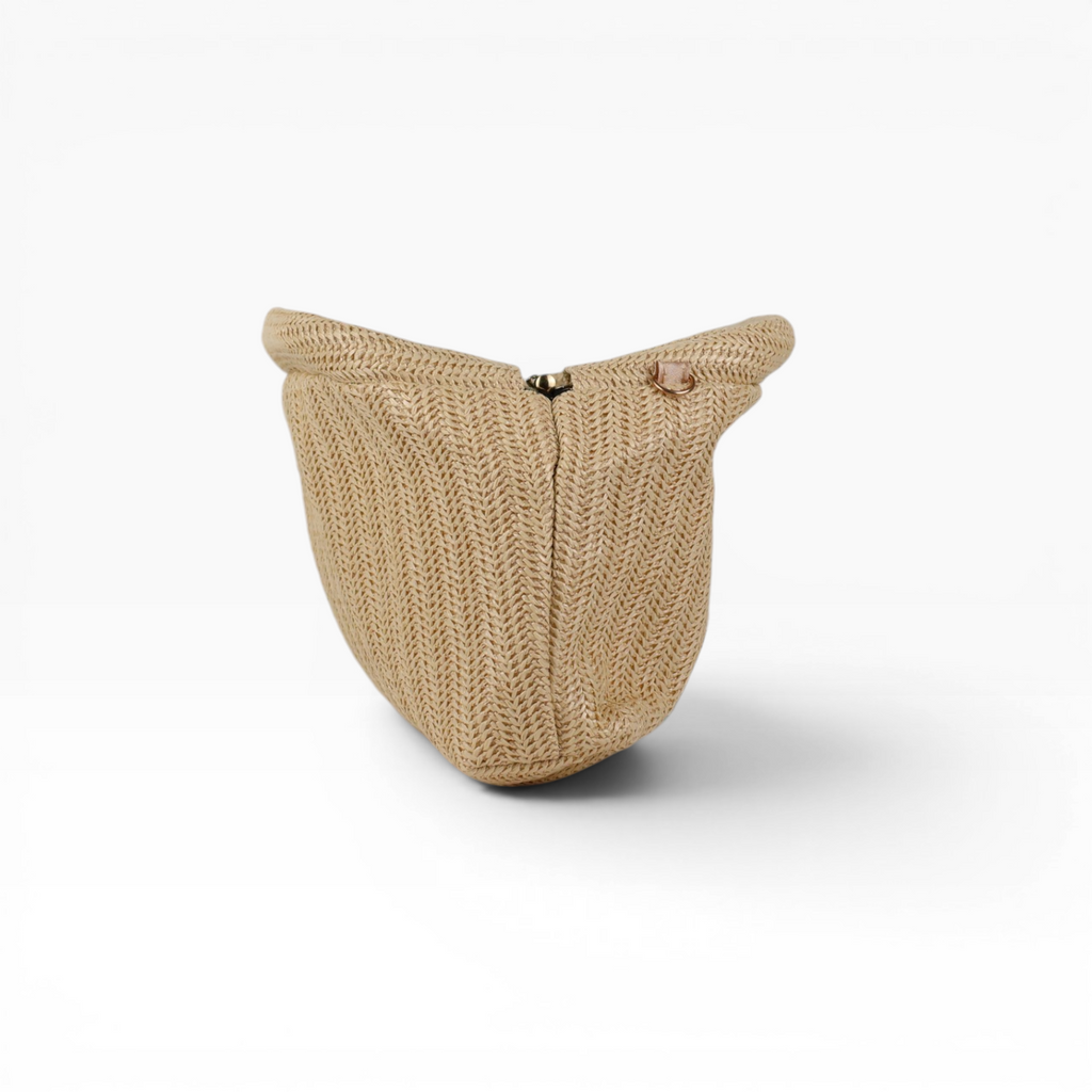 Bolsa Festa Pouch Palha Bege