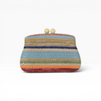 Bolsa de Festa Clutch Palha Colorida