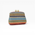 Bolsa de Festa Clutch Palha Colorida