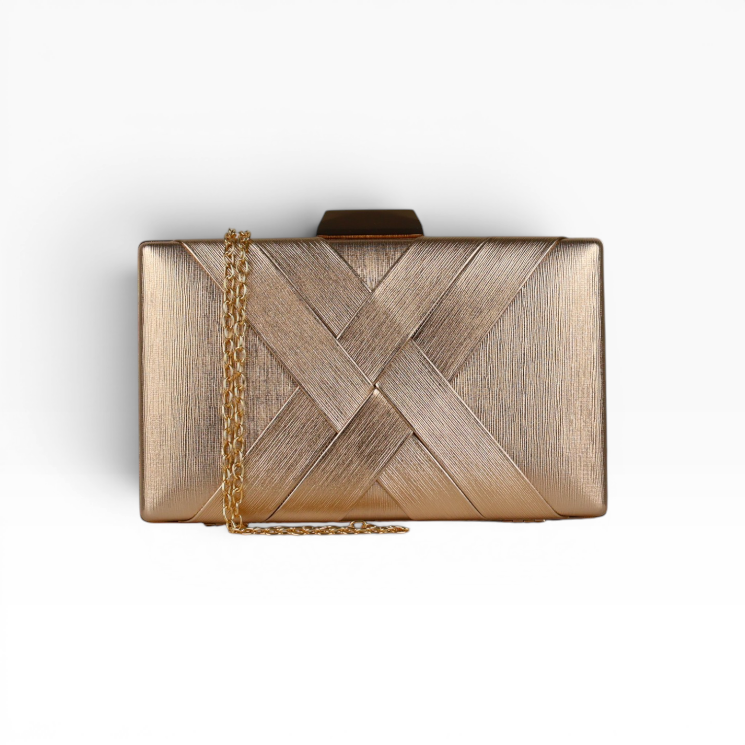 Bolsa Clutch Festa Champagne