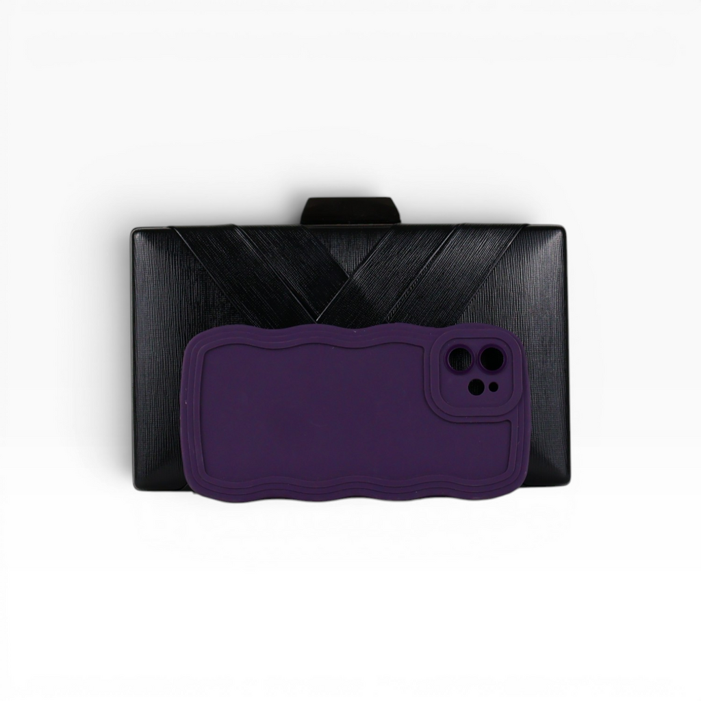 Bolsa Festa Clutch Preta