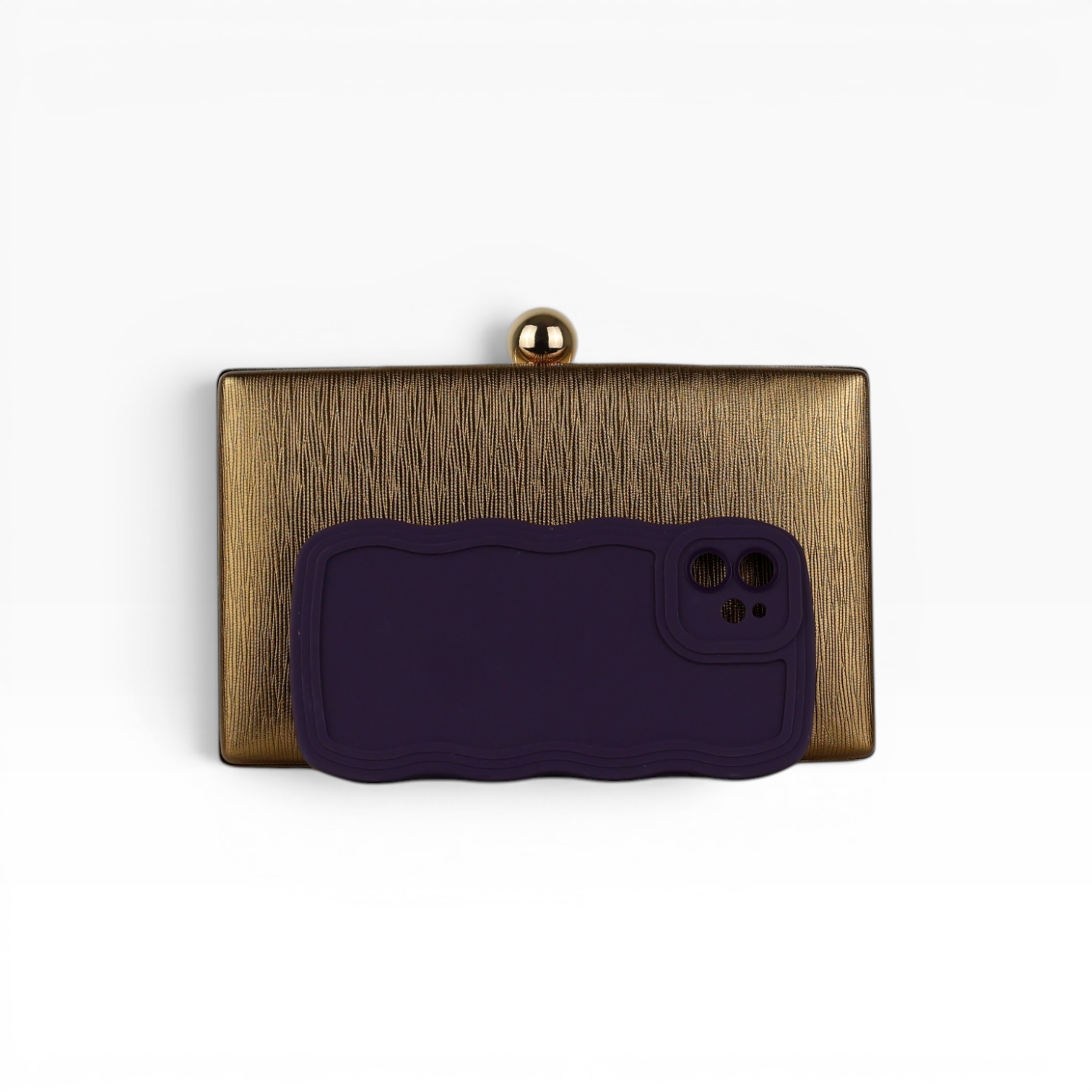 Bolsa Clutch Festa Ouro Velho