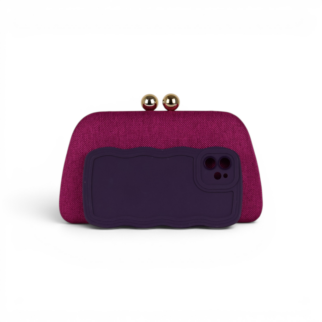 Bolsa Clutch Festa Fúcsia