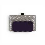 Bolsa Clutch Festa Prata Velha