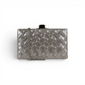 Bolsa Clutch Festa Prata Velha