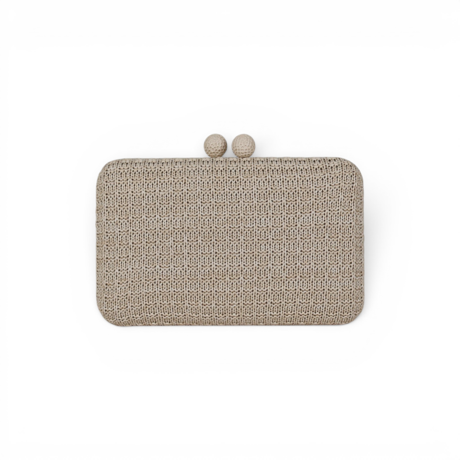 Bolsa Clutch Festa Palha Bege