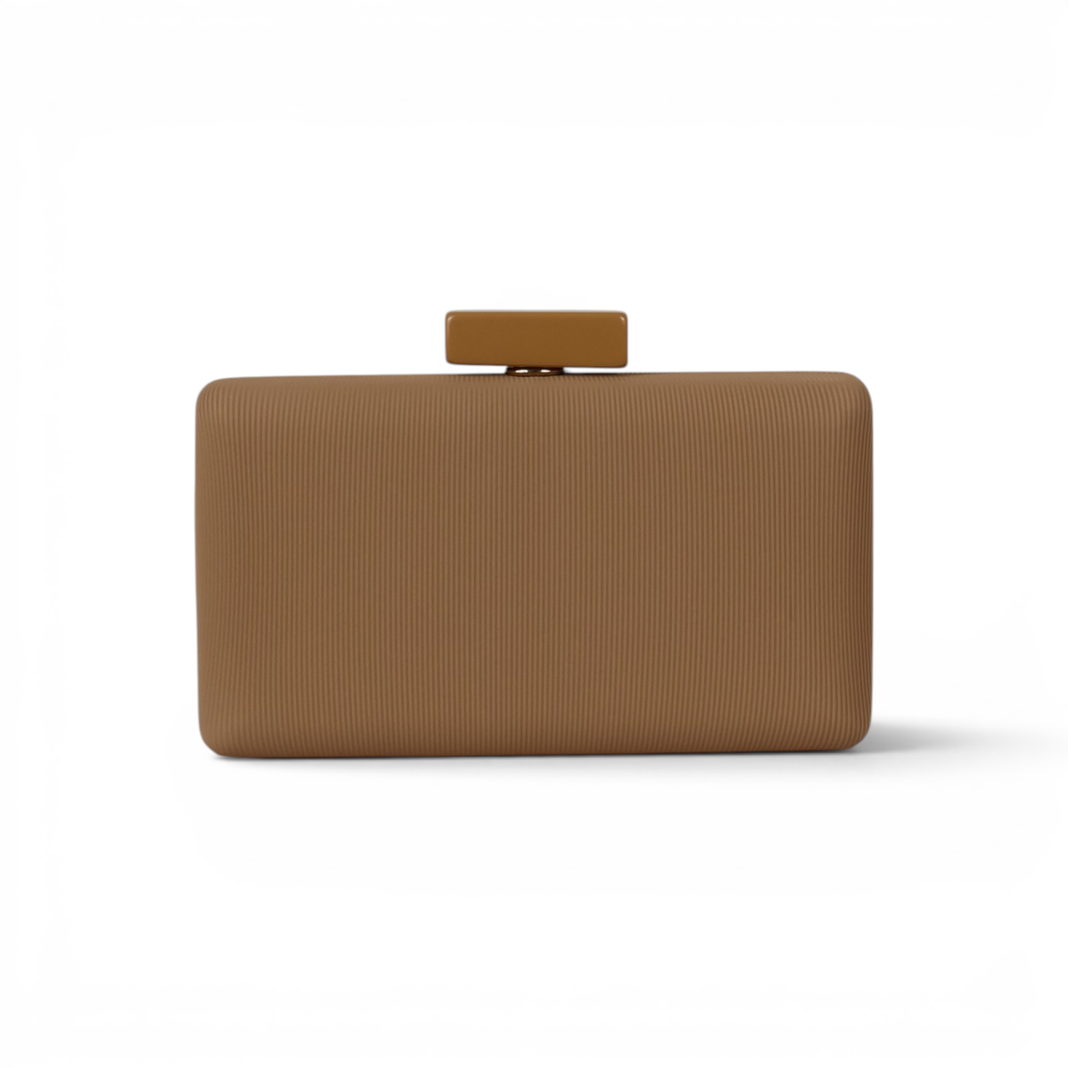 Bolsa Clutch Festa Palha Nude Escuro
