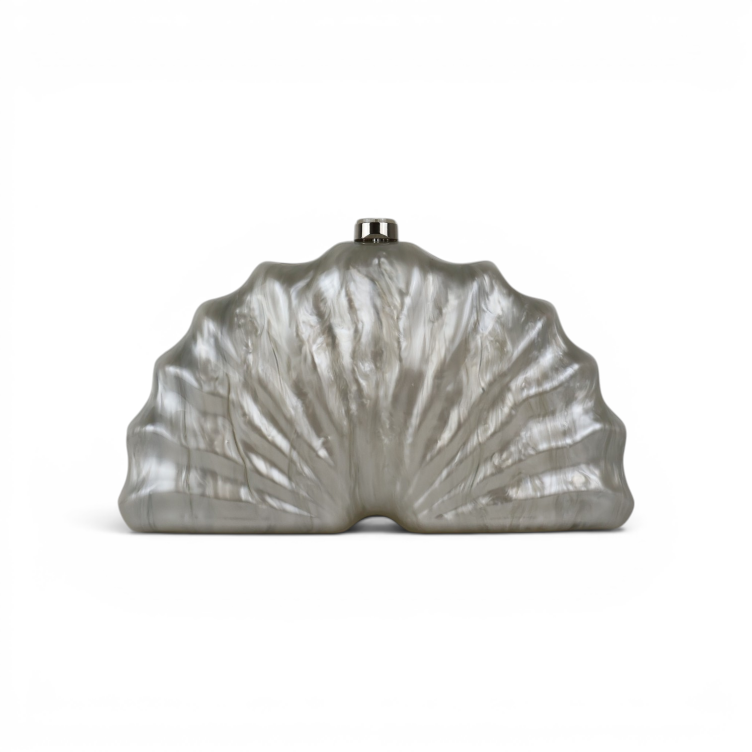 Bolsa Clutch Festa Acrílico Off White