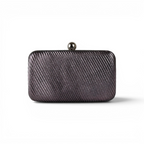 Bolsa de Festa Clutch Prata Velho