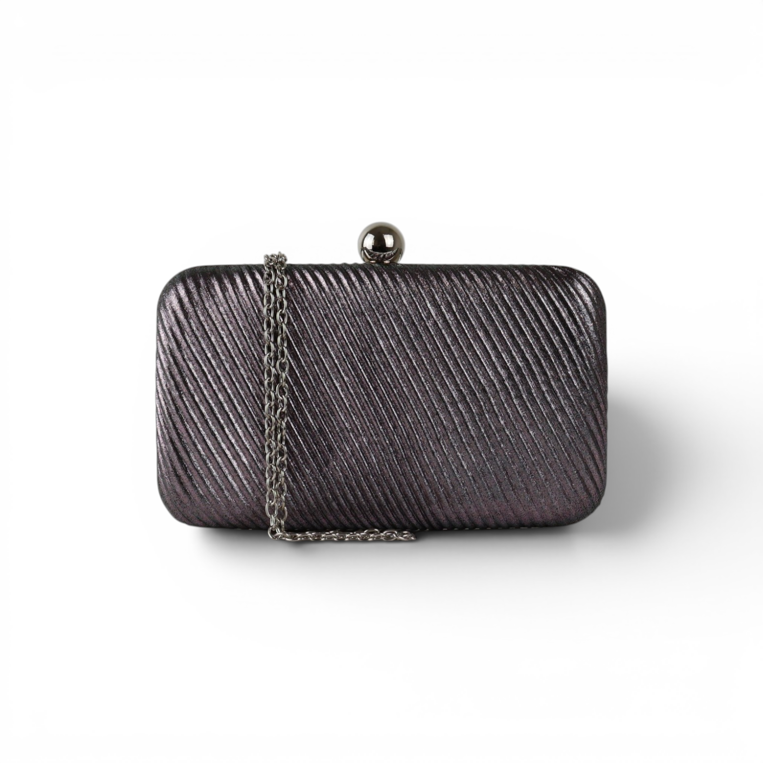 Bolsa de Festa Clutch Prata Velho
