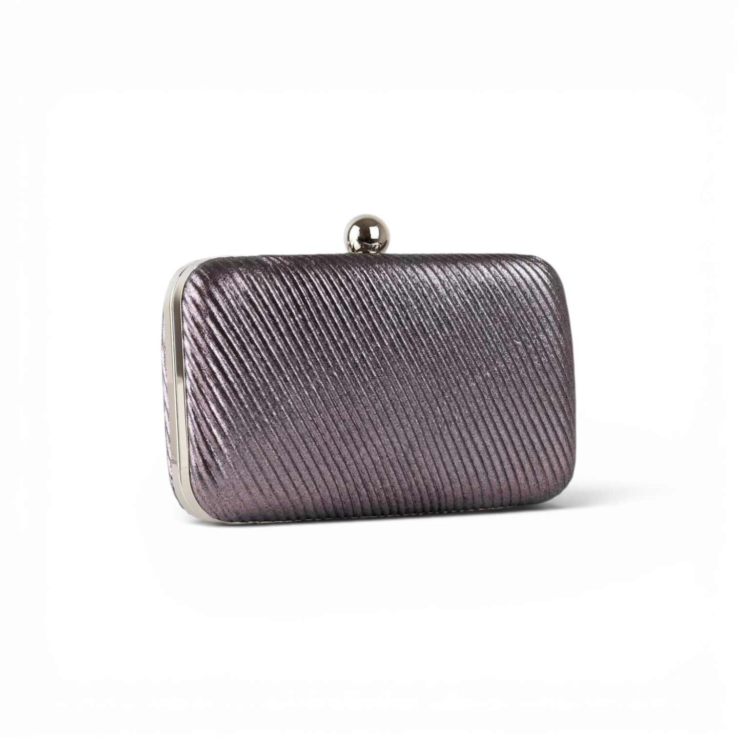 Bolsa de Festa Clutch Prata Velho