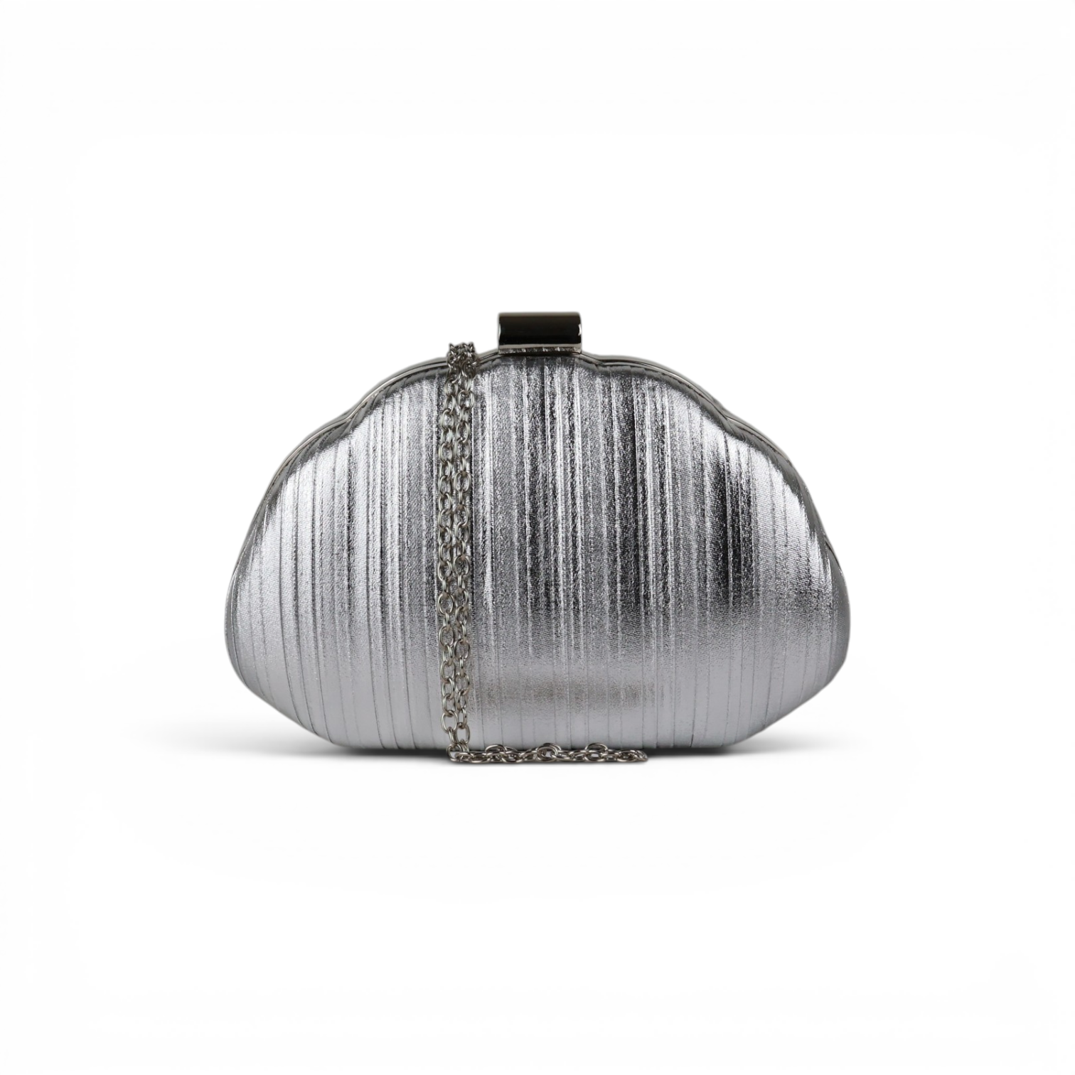 Bolsa Clutch Festa Prata