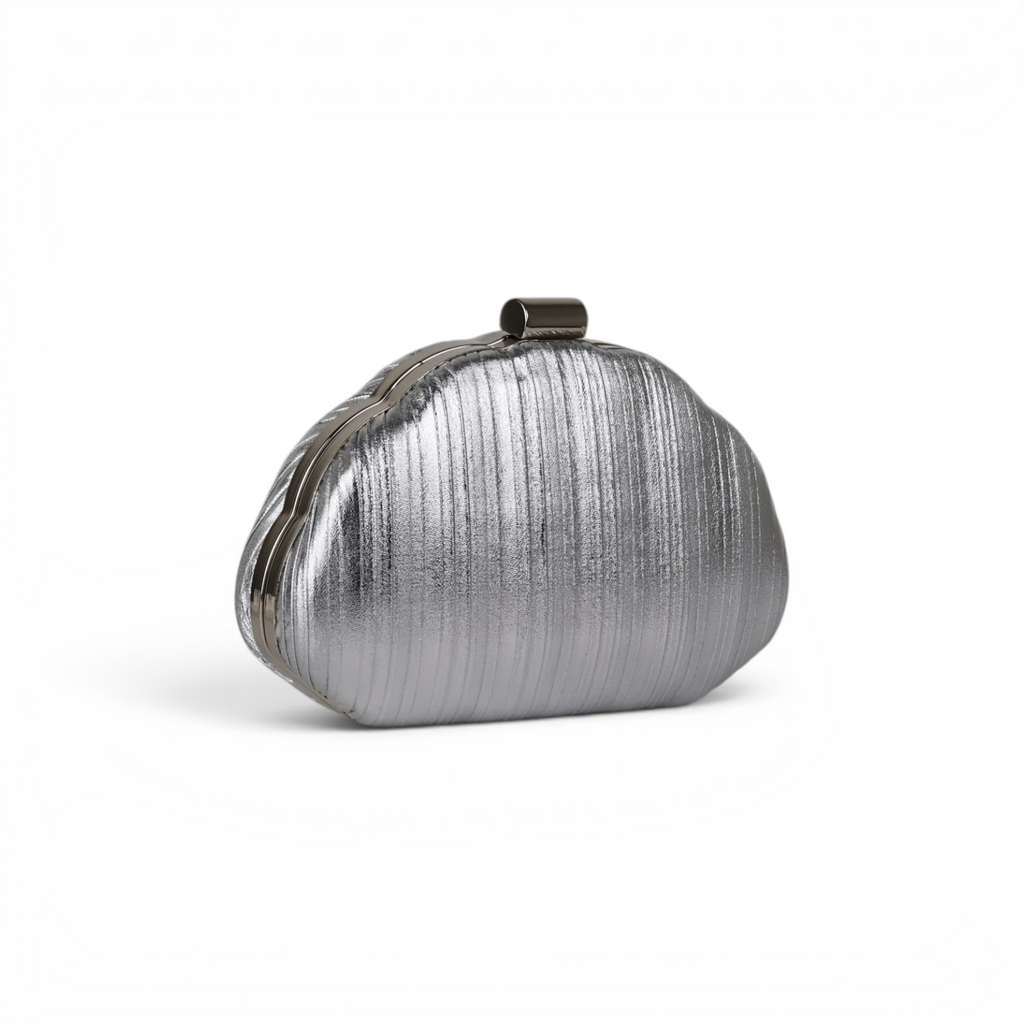 Bolsa Clutch Festa Prata