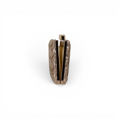 Bolsa Clutch Festa Champagne Metalizada