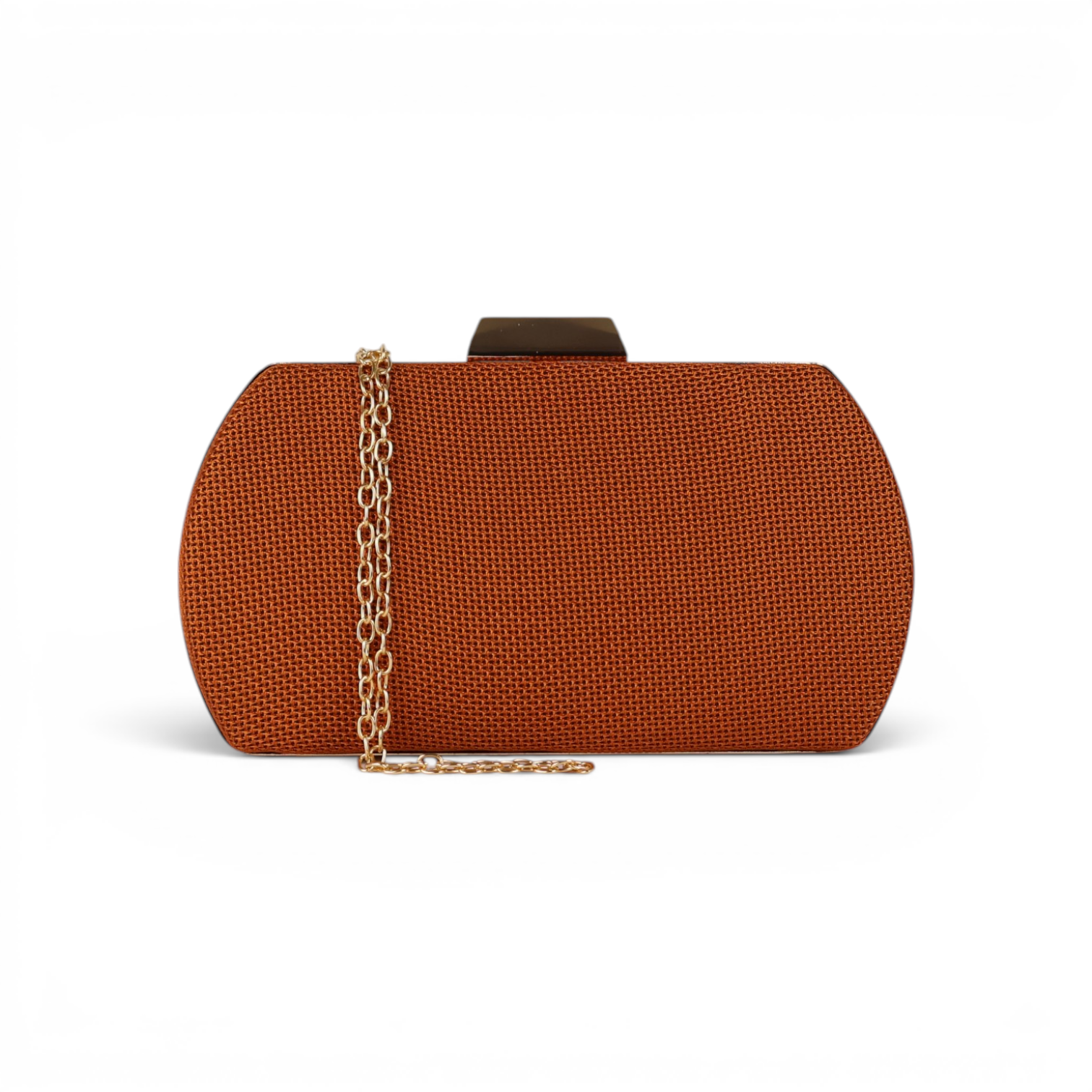 Bolsa de Festa Clutch Terracota